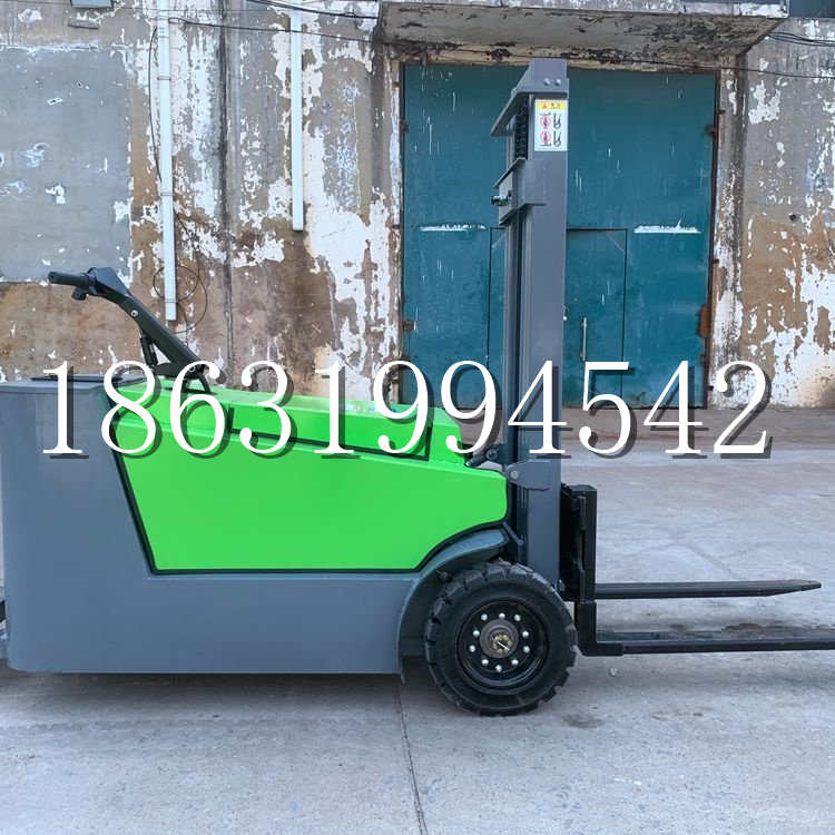 广河县小型电动叉车1吨2吨步行站驾式电瓶堆高充电装卸车液压升降车铲车
